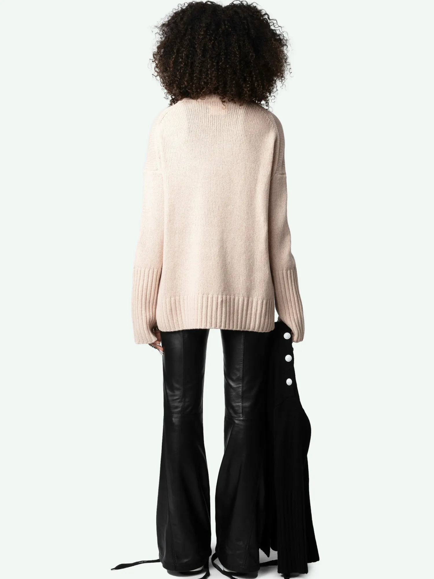 Alma Spiked Heart Sweater>Zadig & Voltaire Hot