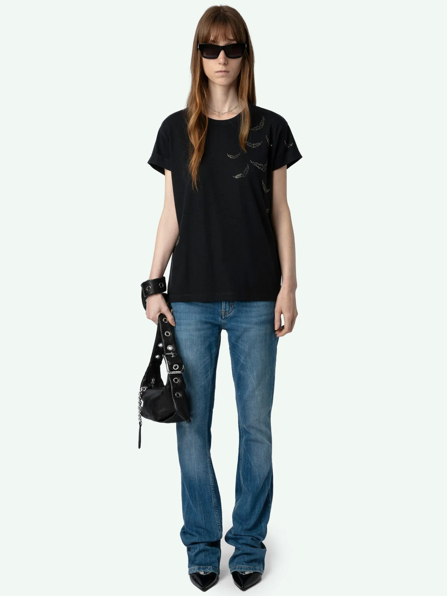 Anya Diamante Wings T-shirt>Zadig & Voltaire Store