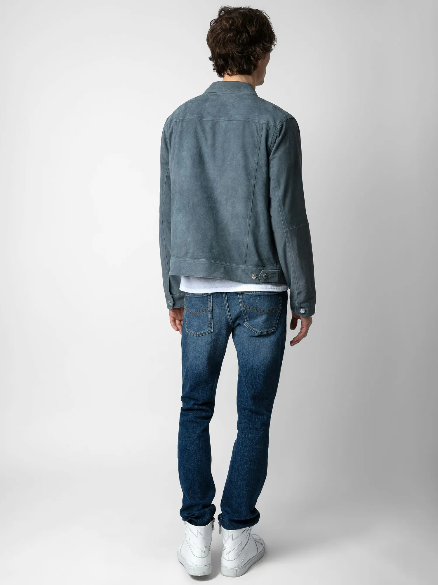 Base Suede Jacket>Zadig & Voltaire Flash Sale