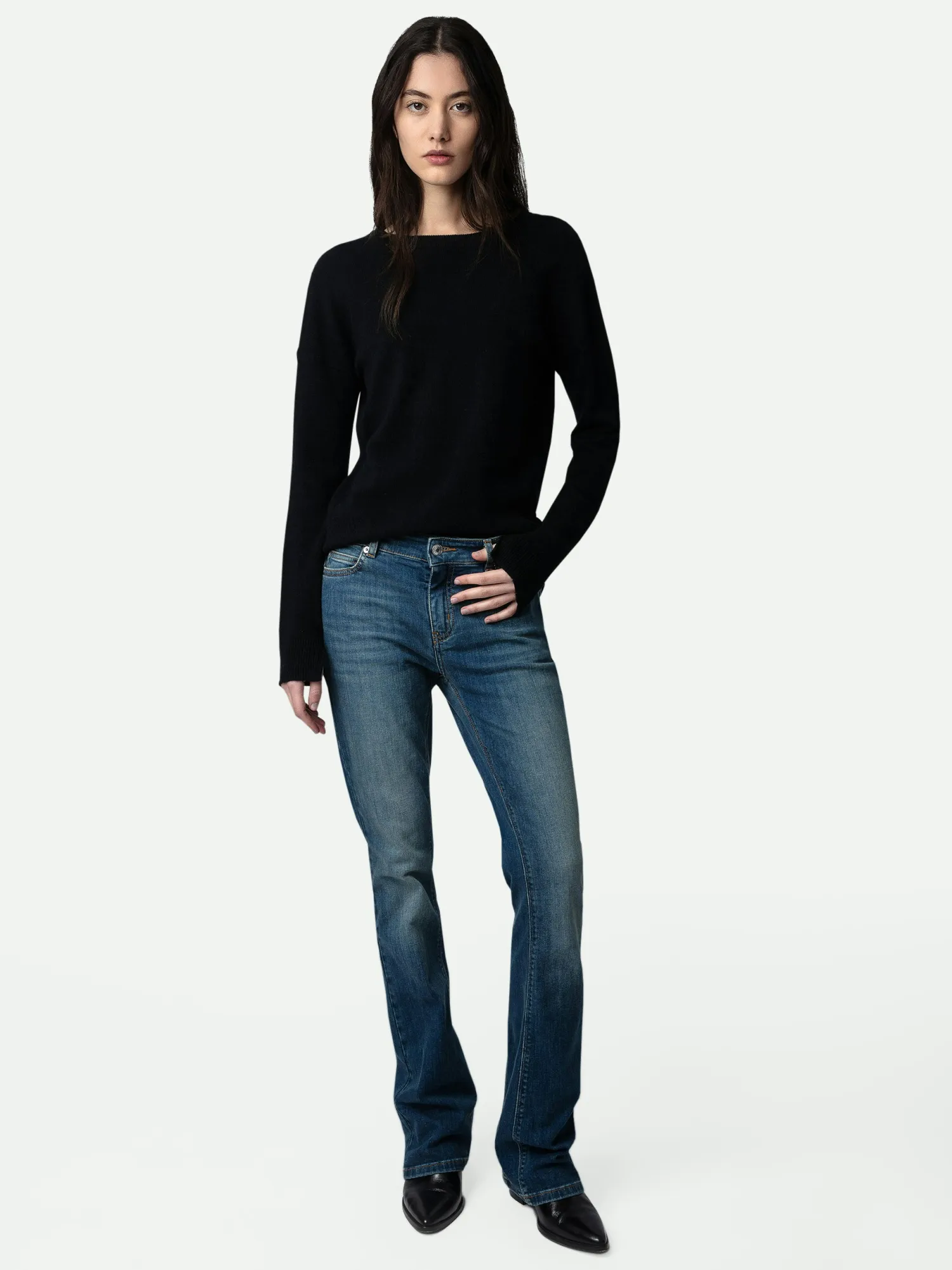 Cici Patch Cashmere SweaterICONIC>Zadig & Voltaire Outlet