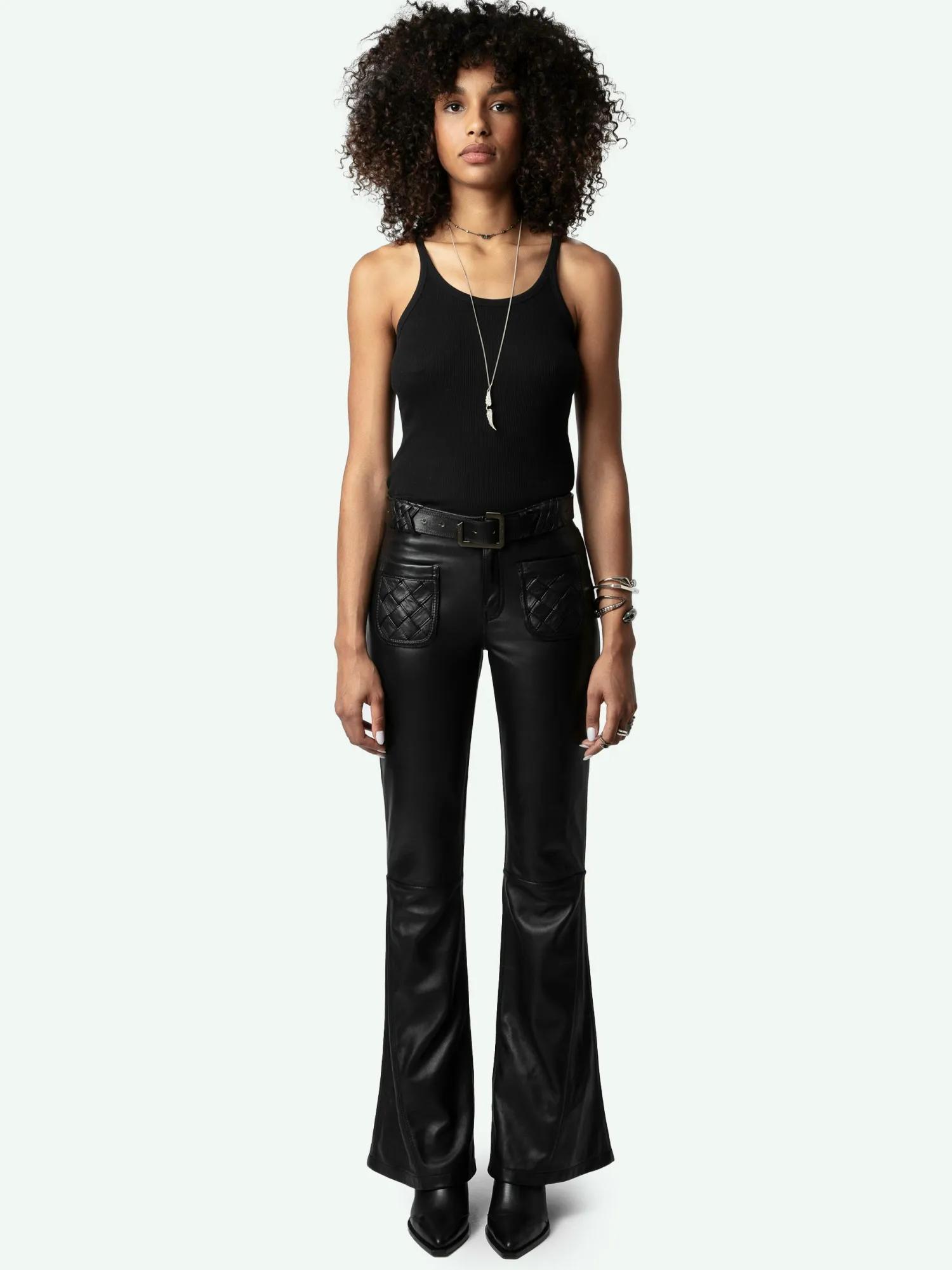 Ecume Leather Pants>Zadig & Voltaire Best