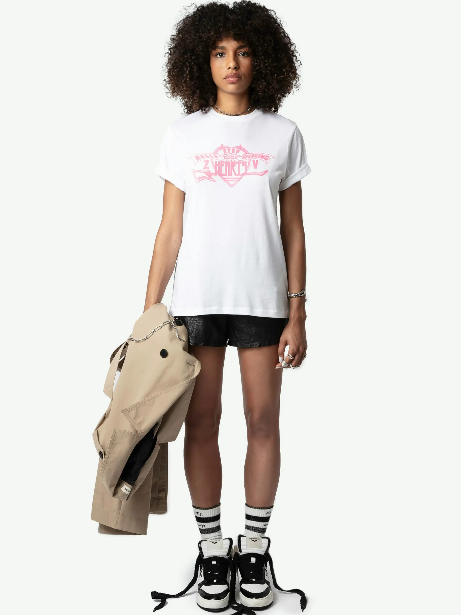 Edwin Hearts T-shirt>Zadig & Voltaire Fashion