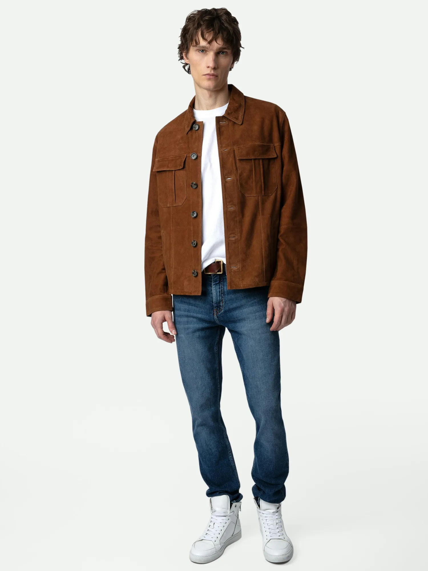 Kuba Suede Jacket>Zadig & Voltaire Discount