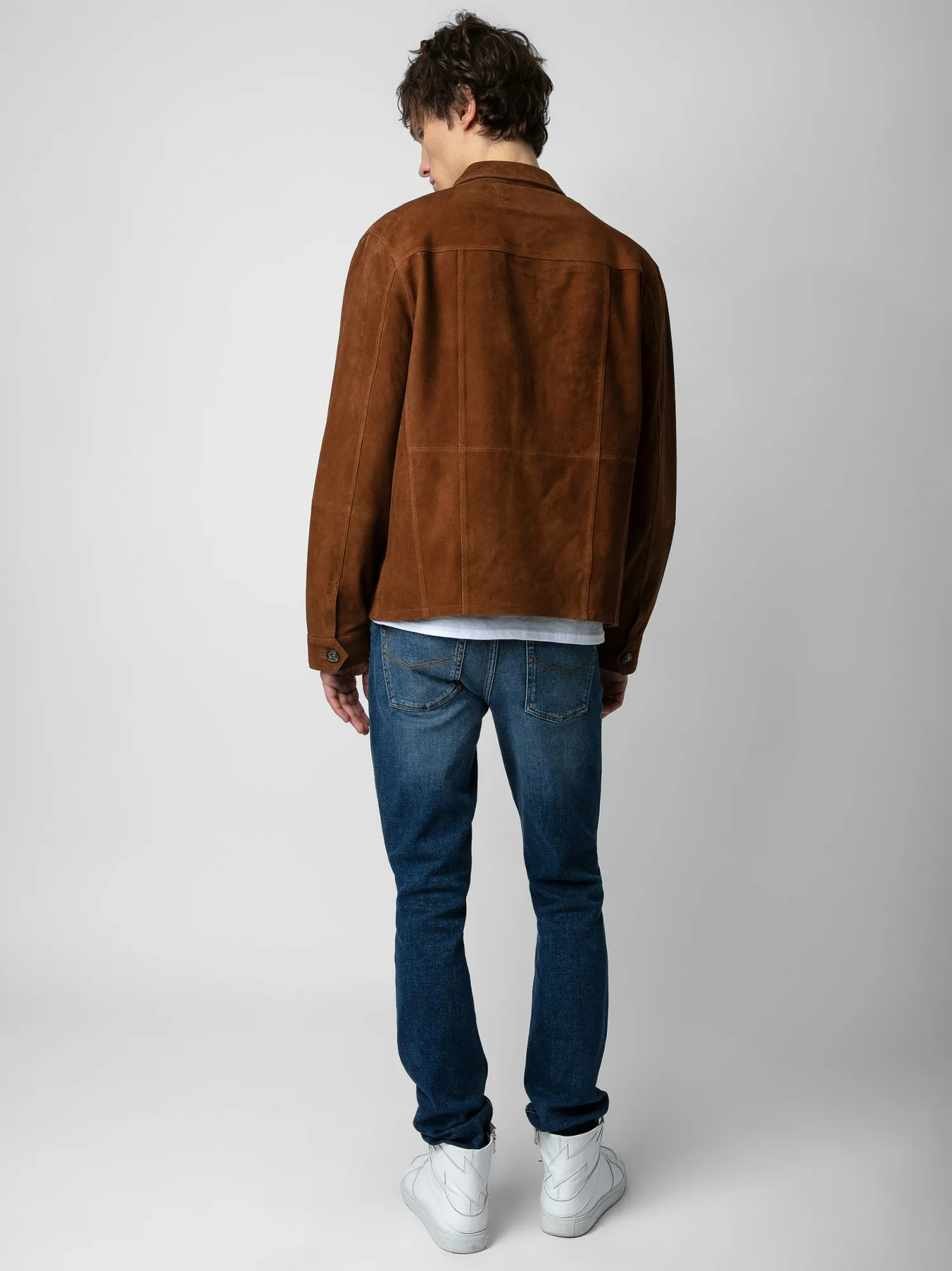 Kuba Suede Jacket>Zadig & Voltaire Discount