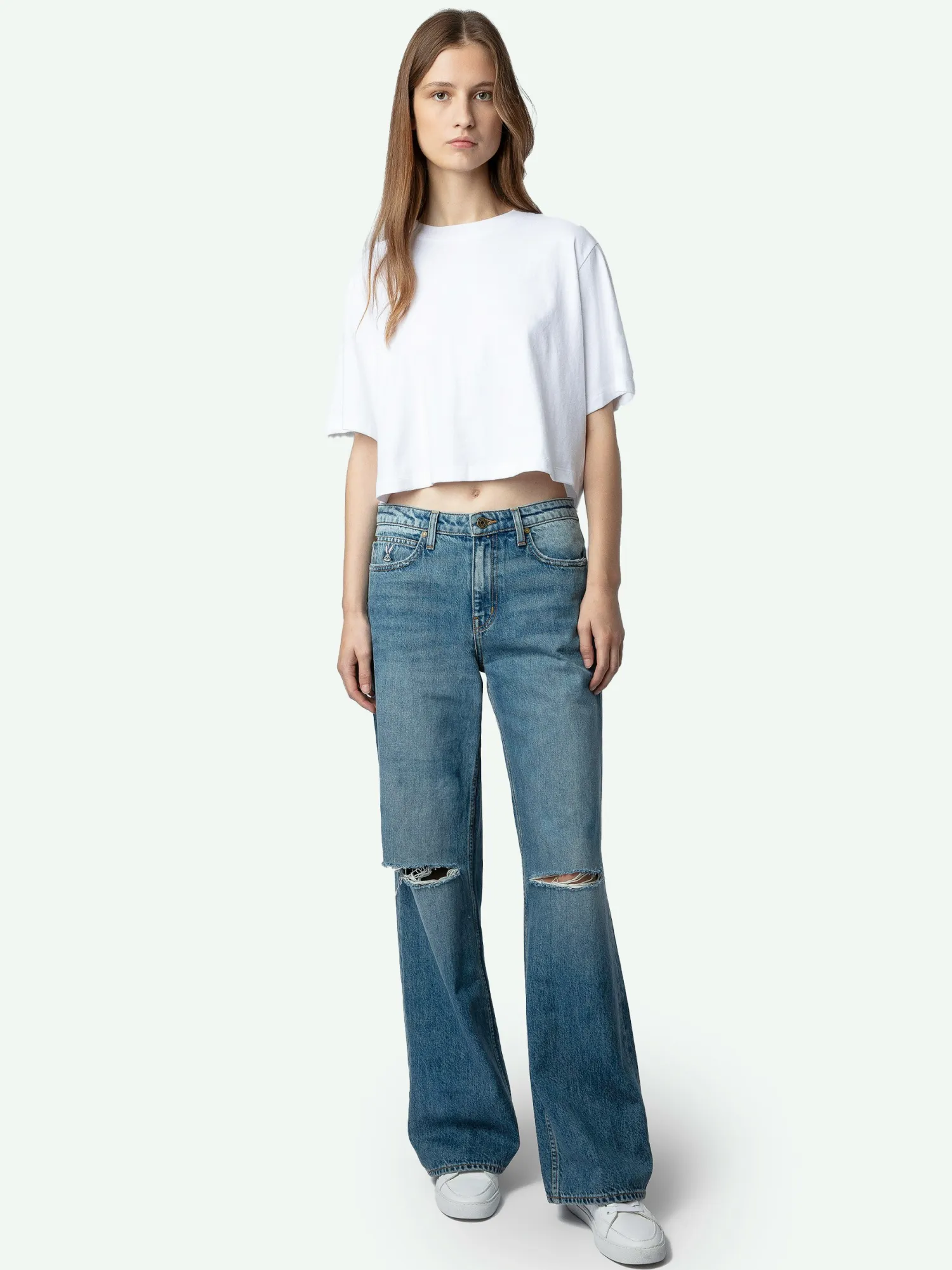 Lennox Cropped Tee>Zadig & Voltaire Shop