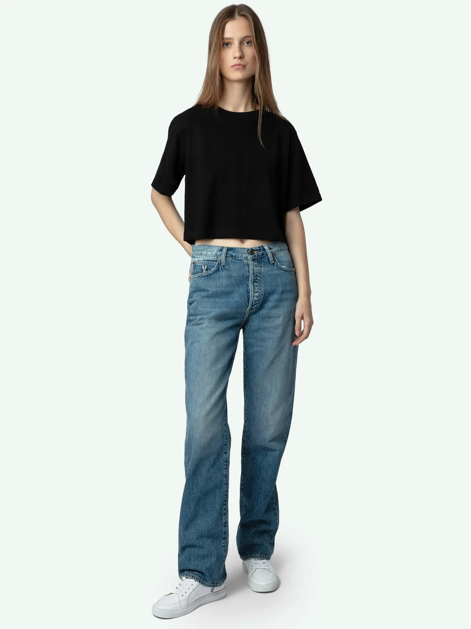 Lennox Cropped Tee>Zadig & Voltaire Discount