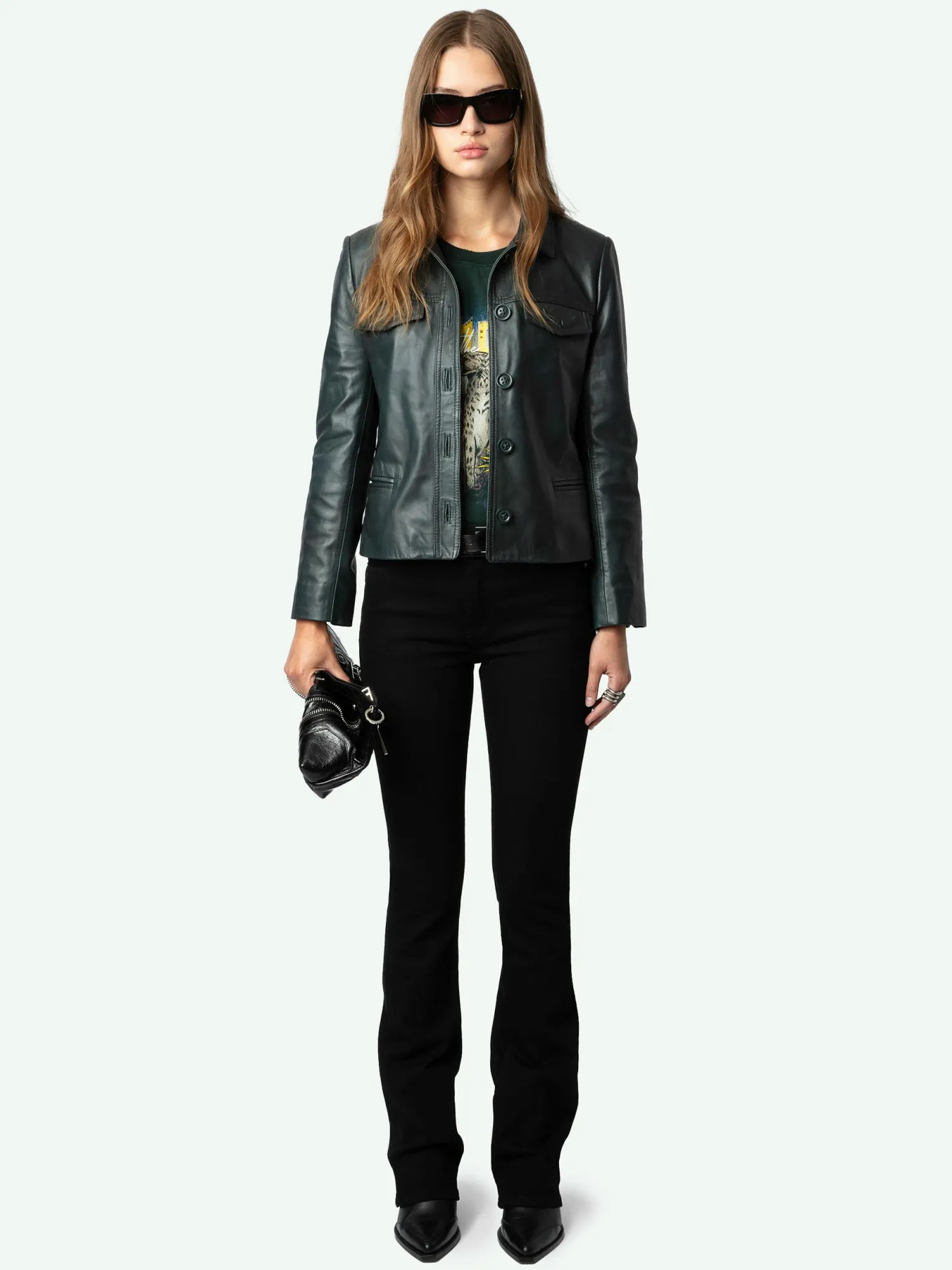 Liam Leather Jacket>Zadig & Voltaire Outlet