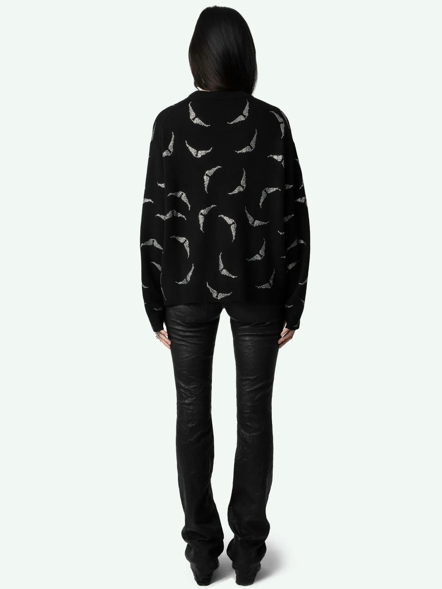 Markus Diamanté Wings Cashmere SweaterNEW>Zadig & Voltaire Best