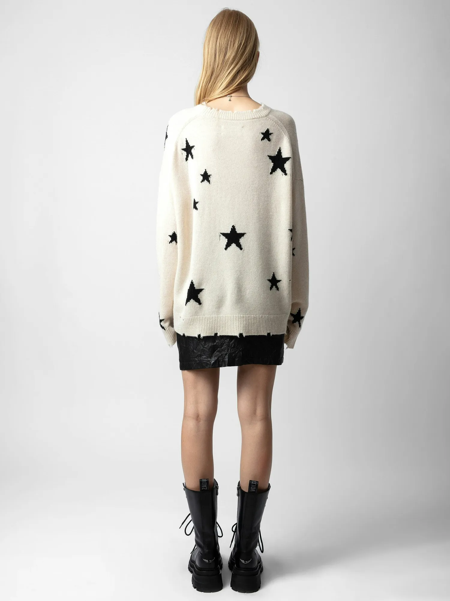 Markus Stars Cashmere Sweater UNISEX>Zadig & Voltaire Outlet