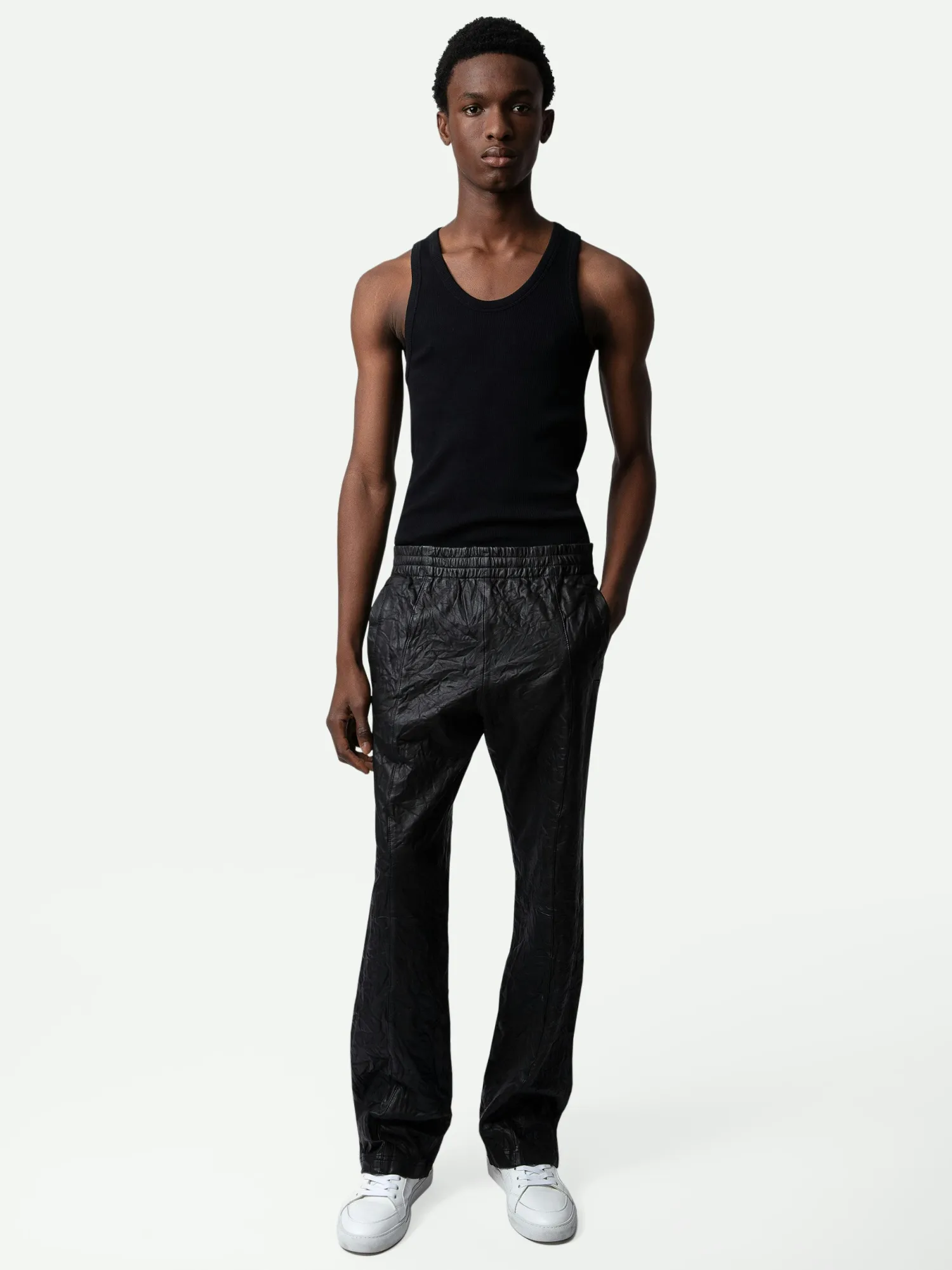 Pacha Crinkled Leather Pants>Zadig & Voltaire Fashion