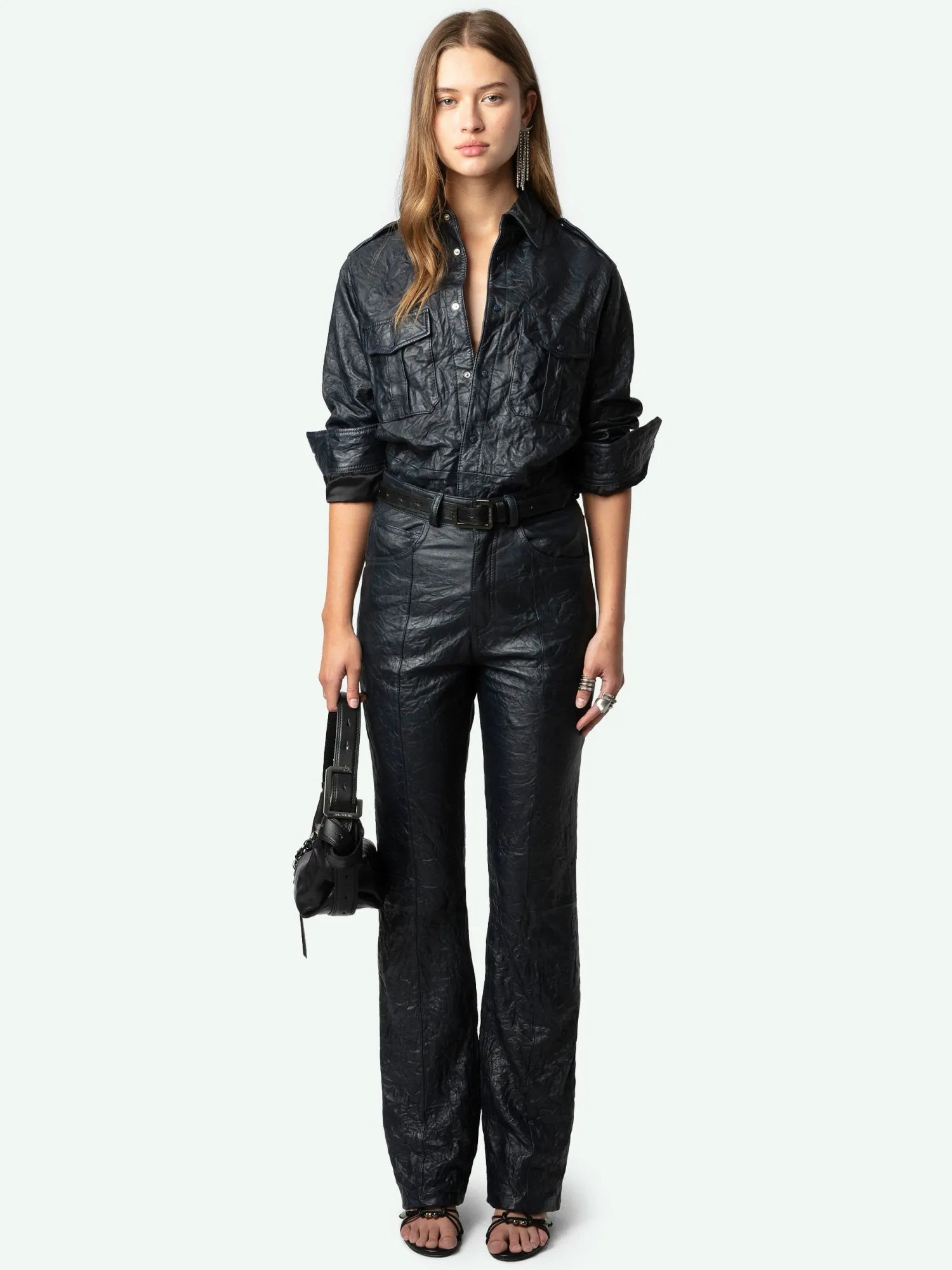 Poete Leather PantsNEW>Zadig & Voltaire Best