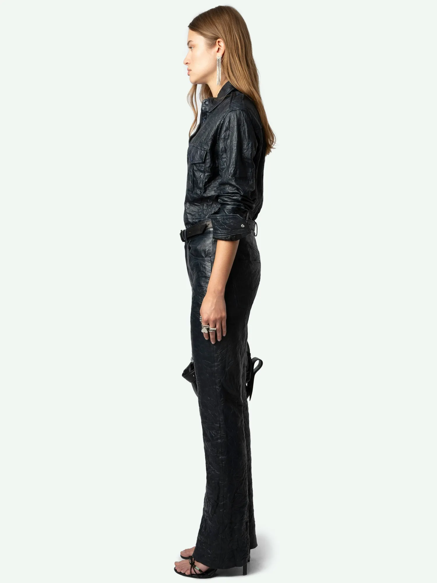 Poete Leather PantsNEW>Zadig & Voltaire Best