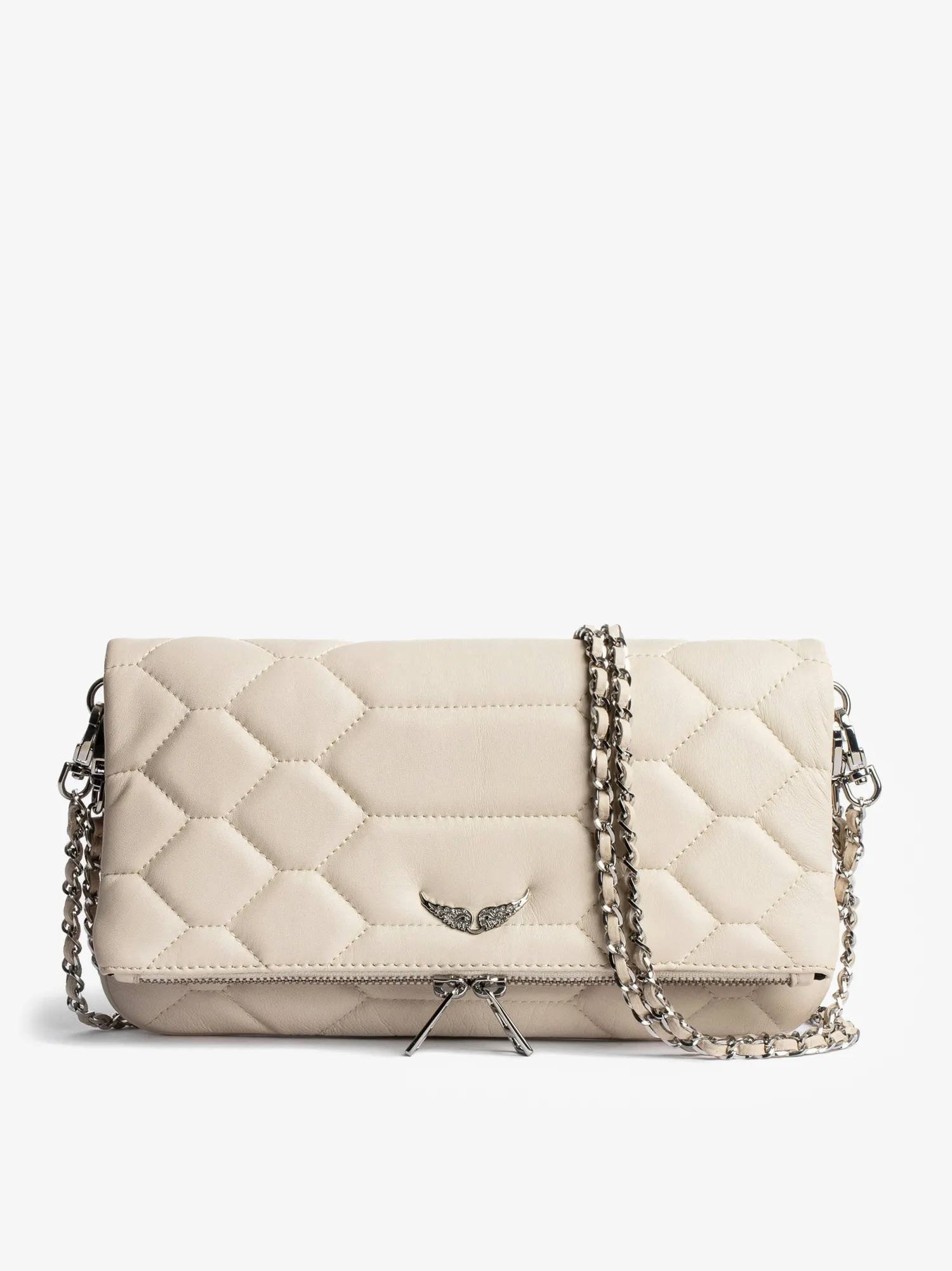 Rock Quilted ClutchICONIC>Zadig & Voltaire Best Sale