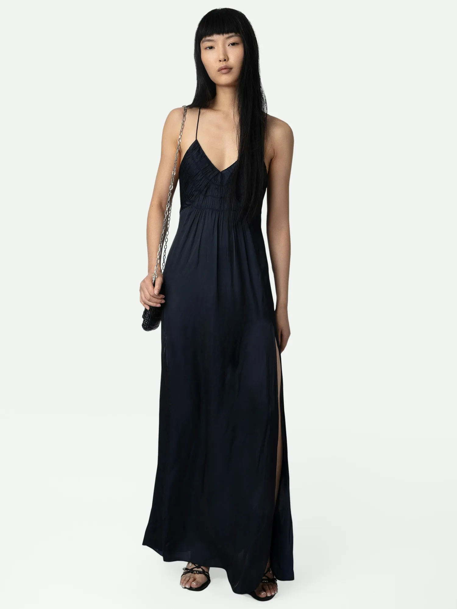 Satin Rayon Dress>Zadig & Voltaire Clearance