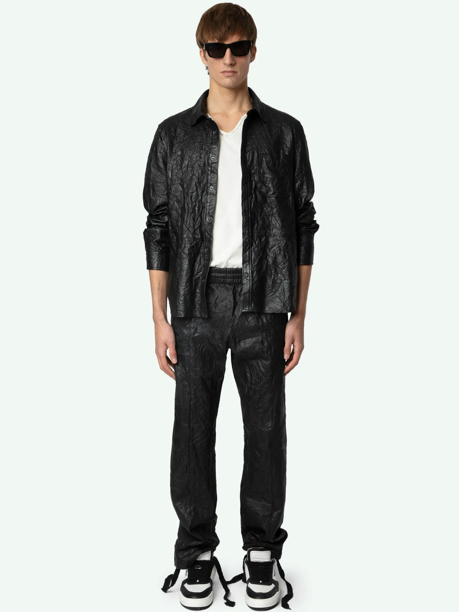 Serge Leather Shirt>Zadig & Voltaire Hot