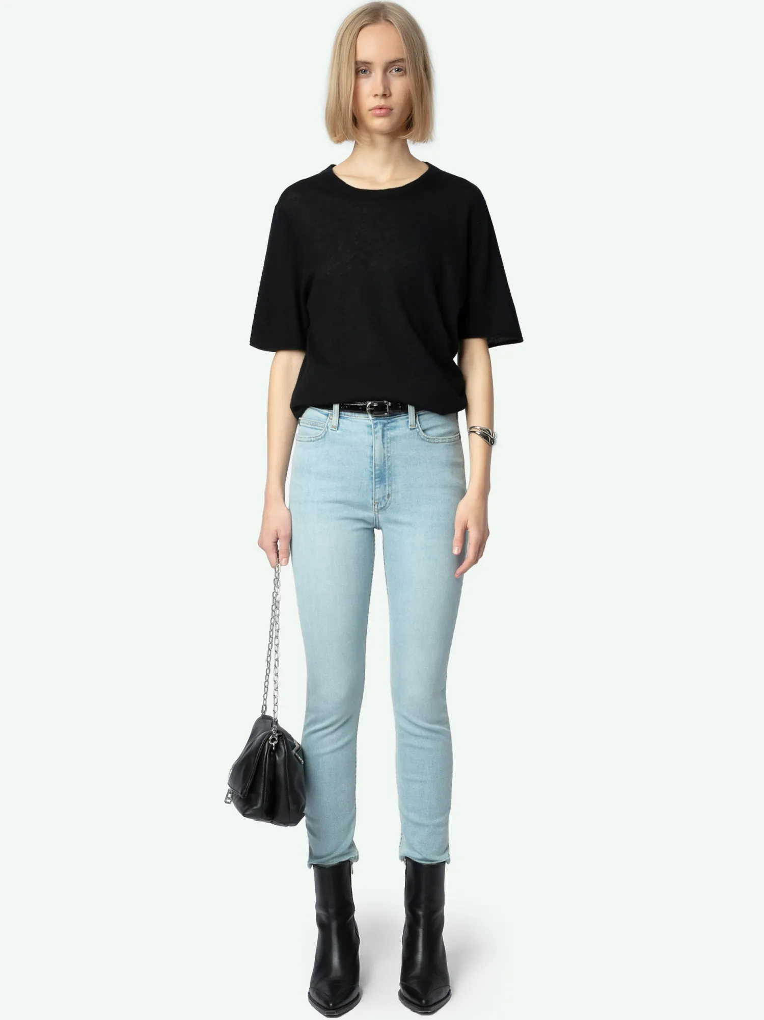 Tina Cropped Skinny Jeans>Zadig & Voltaire Best Sale