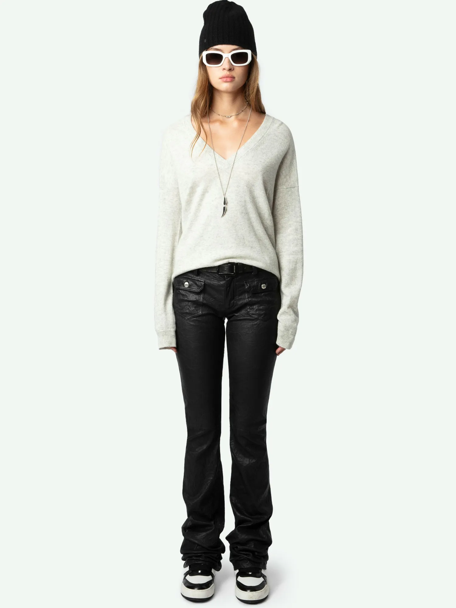 Vivi Patch Cashmere SweaterNEW>Zadig & Voltaire Fashion