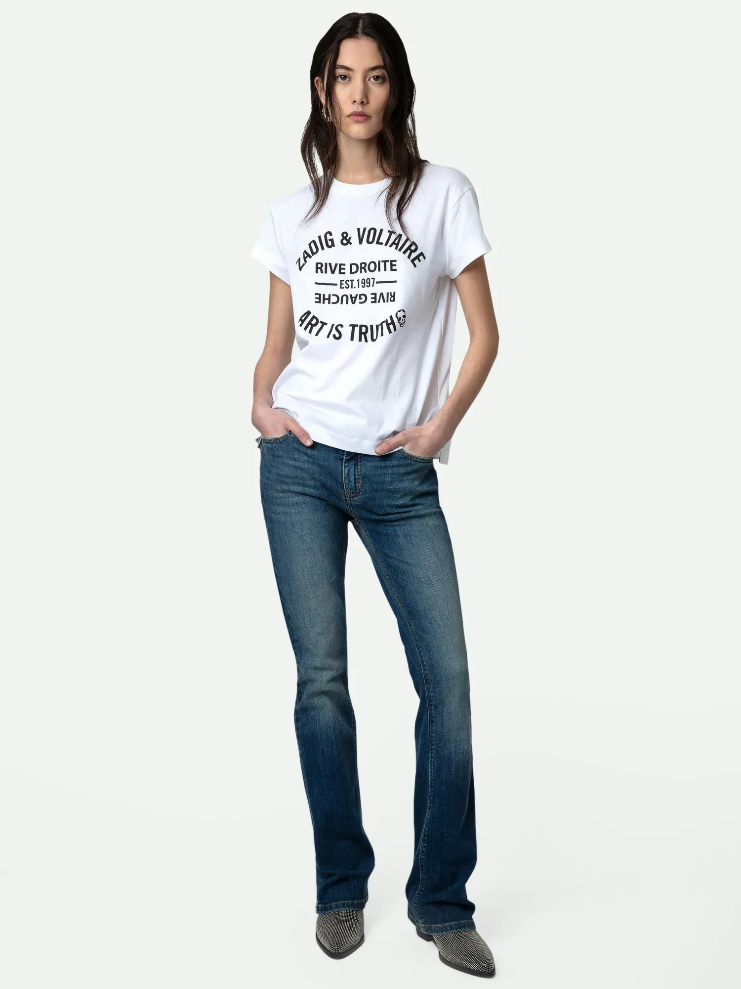 Walk Blason T-ShirtICONIC>Zadig & Voltaire Clearance